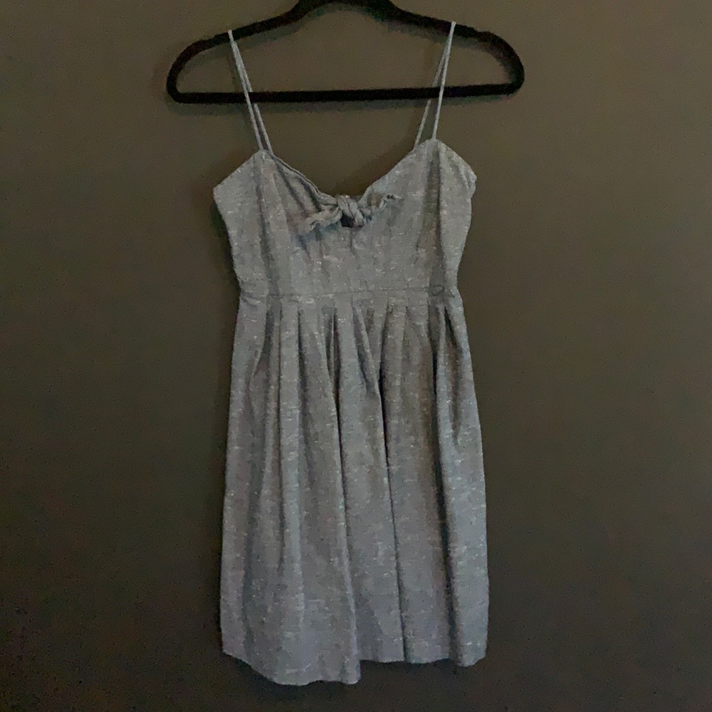 Madewell Brand Light Blue denim material sun dress